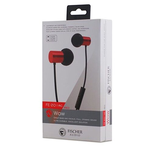 Стереогарнитура Fischer Audio WOW red