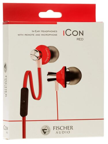 Стереогарнитура Fischer Audio iCon Red