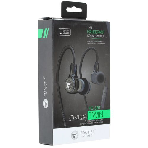 Наушники Fischer Audio FE-351 Omega Twin с микрофоном