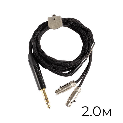 Кабель для наушников 2x mini-XLR-Jack 6.3 (2.0 м) AQUA OFC